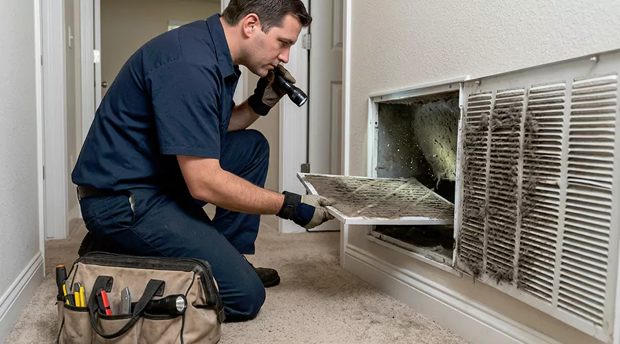 What Causes a Dirty Return Air Vent?