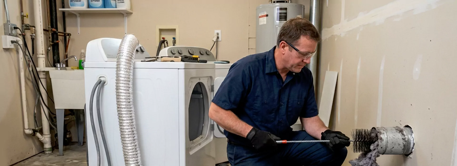 Clogged Dryer Vent Repair in El Paso, Texas