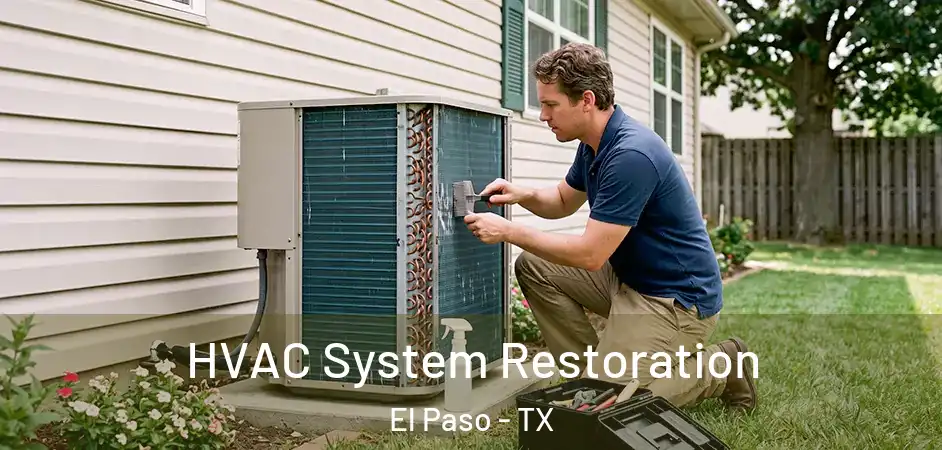  HVAC System Restoration El Paso - TX
