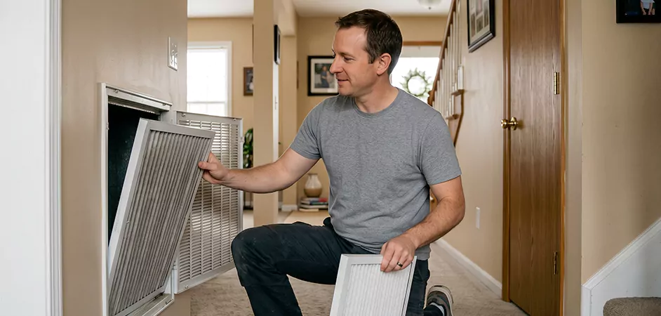 AC Air Filter Replacement in El Paso, TX