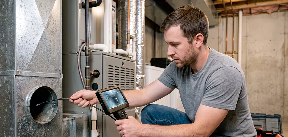 Air Duct Camera Inspection in El Paso, TX