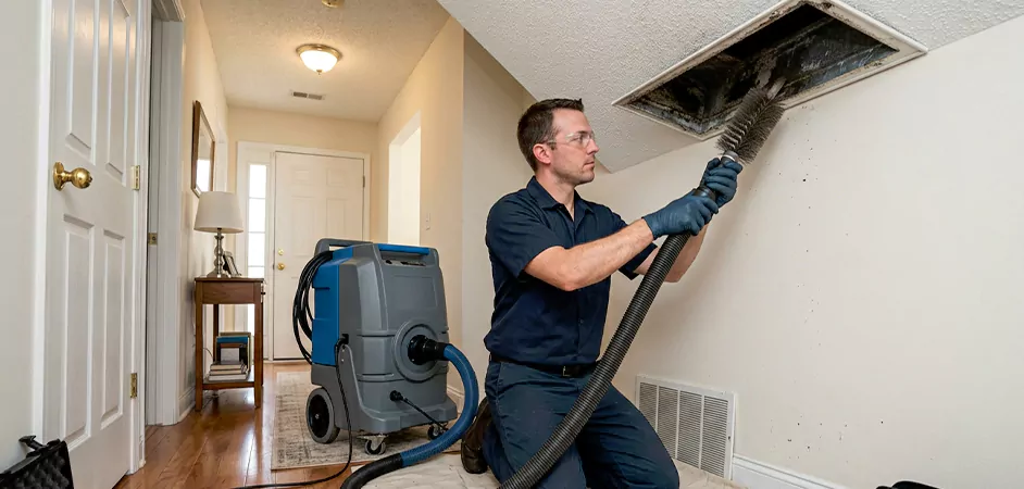 Mold-Affected Duct Deep Cleaning in El Paso