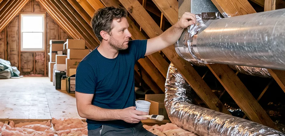 Duct Board Leak Repair in El Paso
