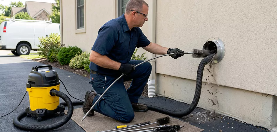 Eco Friendly Commercial Dryer Vent Cleaning in El Paso