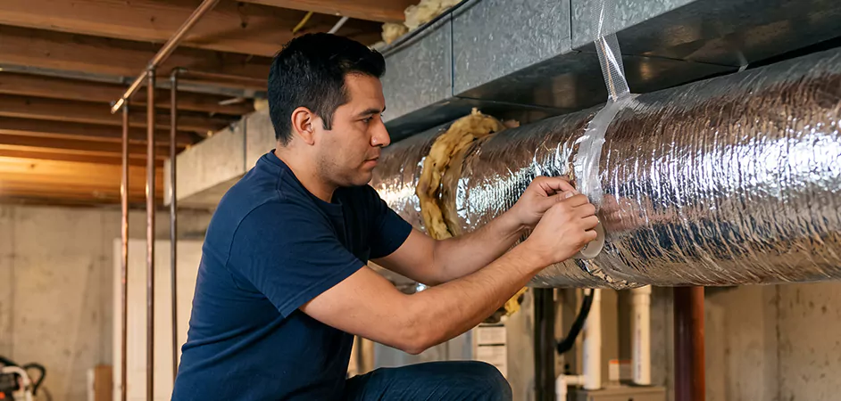 Duct Insulation Upgrade in El Paso
